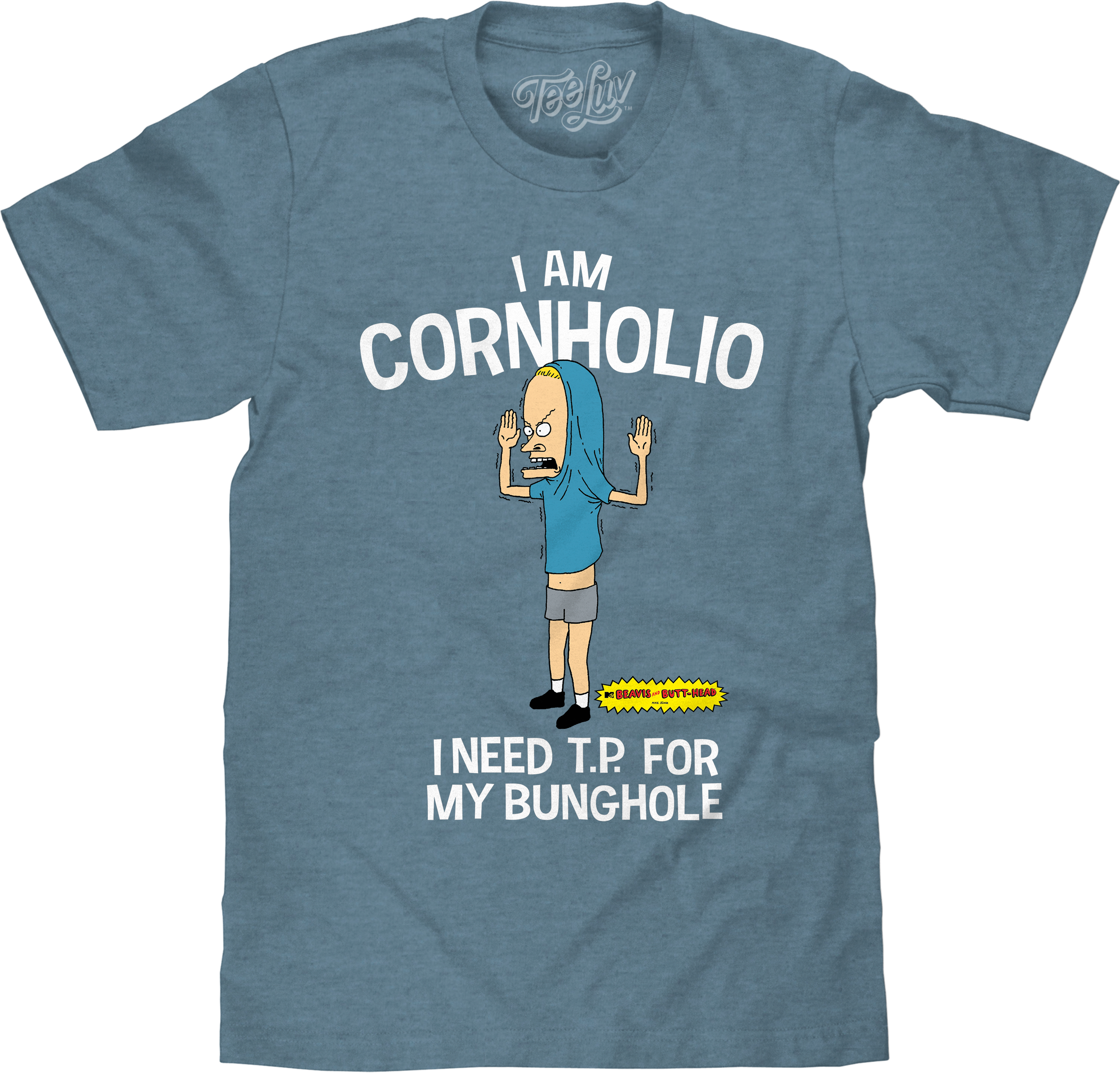 i am the great cornholio shirt