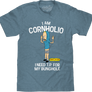 Beavis and Butthead I am Cornolhio Cartoon T-Shirt - Indigo Black Heather
