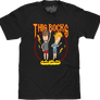 Beavis and Butthead This Rocks! T-Shirt - Black