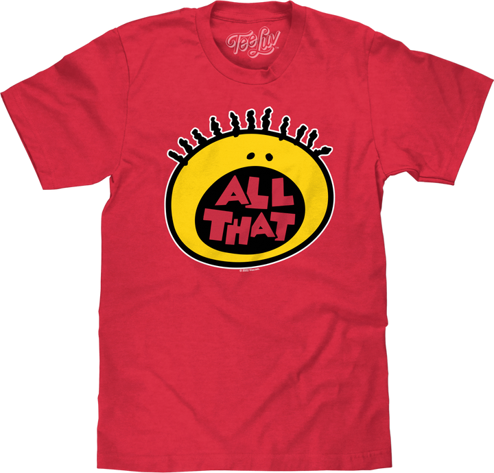 All That 90s TV Show T-Shirt - Red Heather