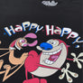 Ren and Stimpy Happy Happy Joy Joy T-Shirt - Black