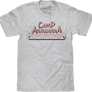 Salute Your Shorts Camp Anawanna Canoe T-Shirt - Athletic Gray Heather