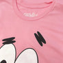Patrick Star Face T-Shirt - Light Pink