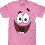 Patrick Star Face T-Shirt - Light Pink