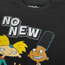 Hey Arnold No New Friends Arnold and Gerald T-Shirt - Black