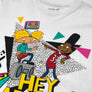 Hey Arnold! Retro T-Shirt - White
