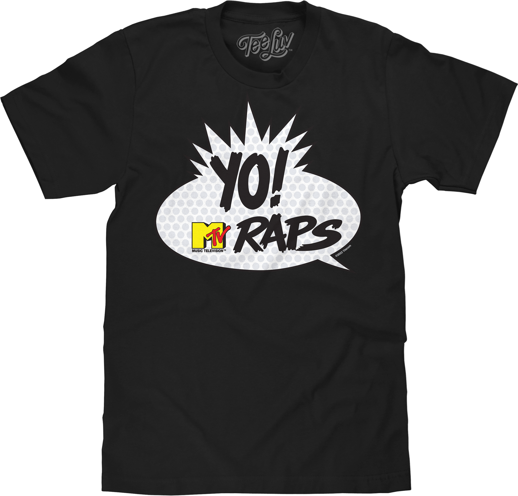 Yo! MTV Raps T-Shirt - Black – Tee Luv Yo! MTV Raps T-Shirt - Black – Tee Luv