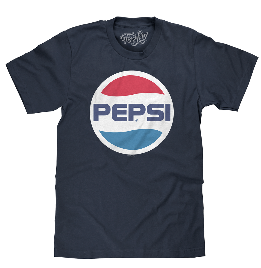 Tee Luv Mens Pepsi Maglietta - Faded Pepsi Cola Italia Tee Luv Mens Pepsi Maglietta - Faded Pepsi Cola Italia