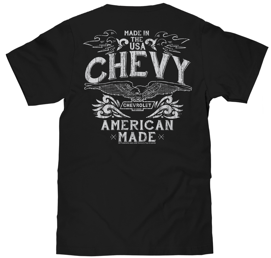 Chevrolet USA T-Shirt - Black