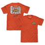Orange Crush Soda Front and Back Print T-Shirt - Orange Heather