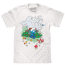 Smurfs Take a Hike T-Shirt - White