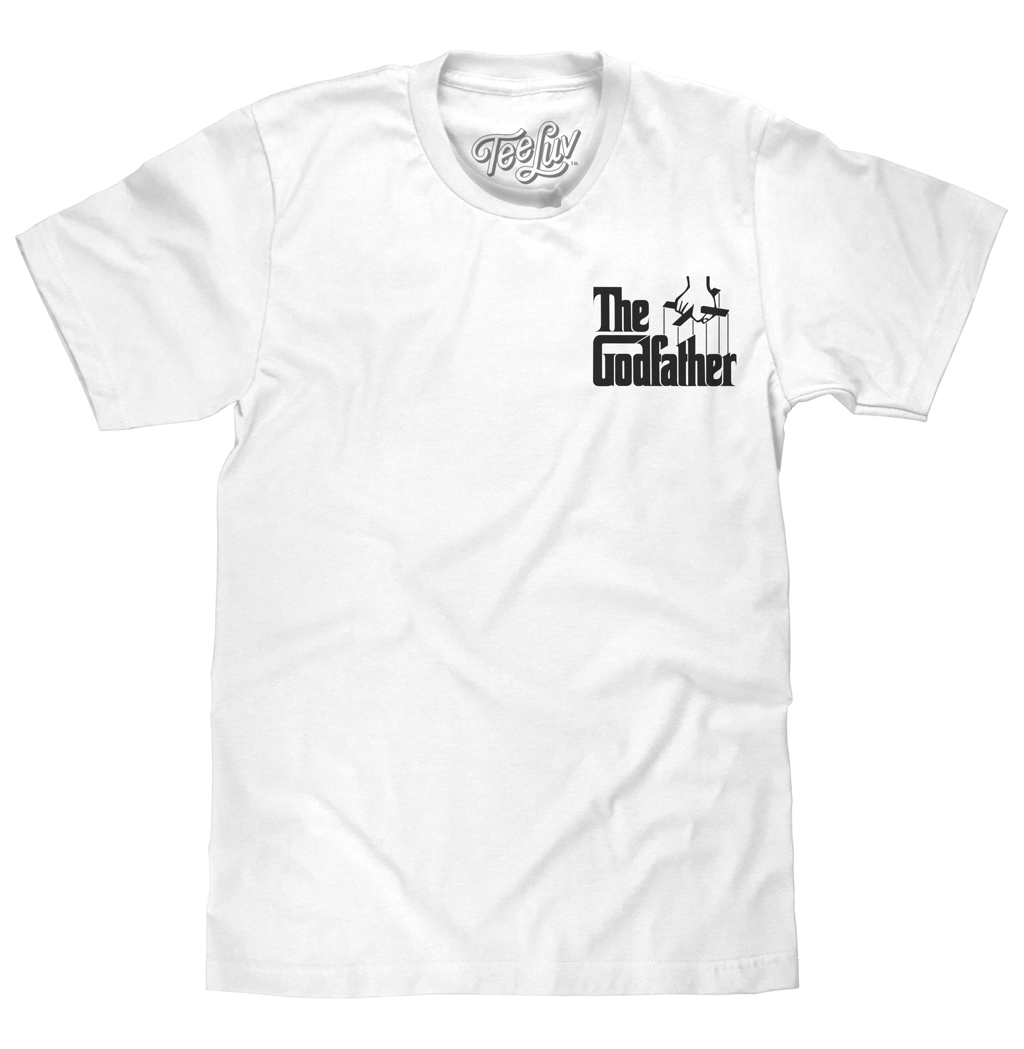 The Godfather Front and Back Print T Shirt White
