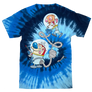 Ren & Stimpy Astronaut Tie Dye T-Shirt - Evening Sky Tie Dye