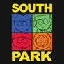 South Park Character T-Shirt - Black