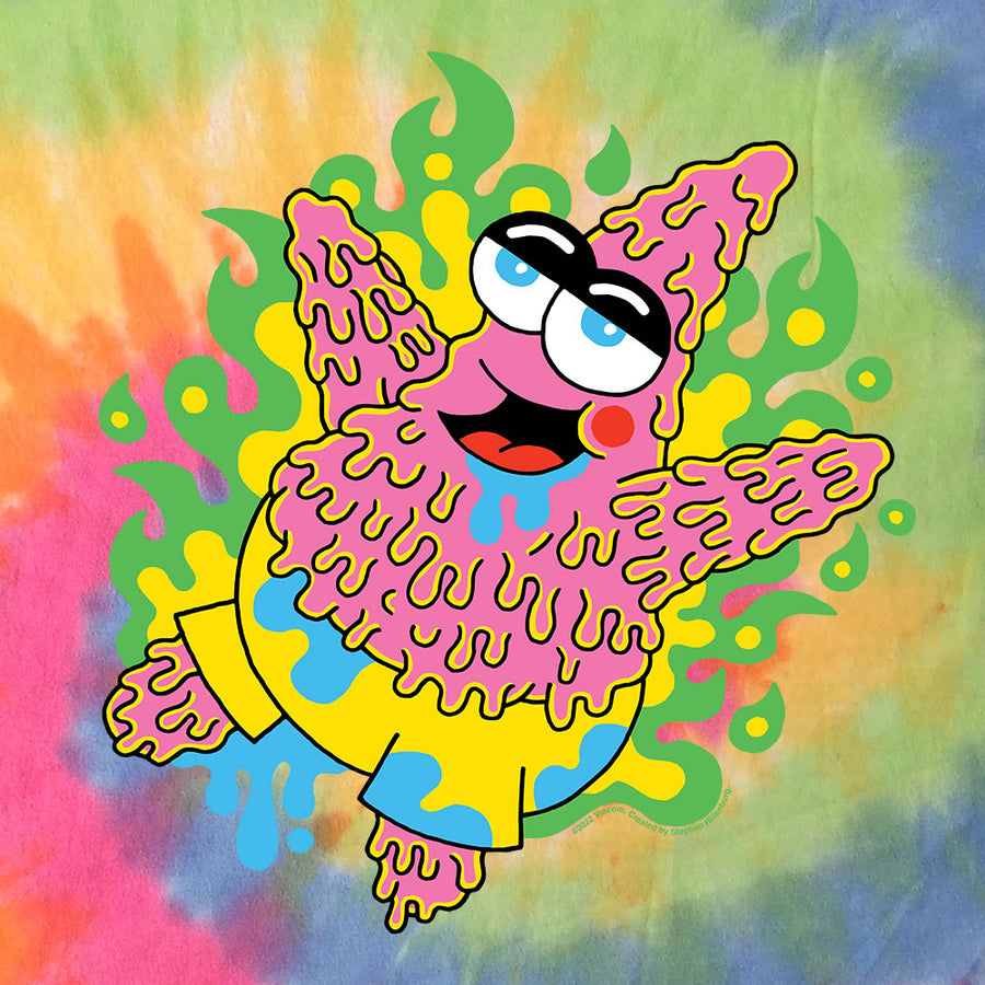 Melting Patrick Star Spongebob Tie Dye T-Shirt - Eternity Tie Dye