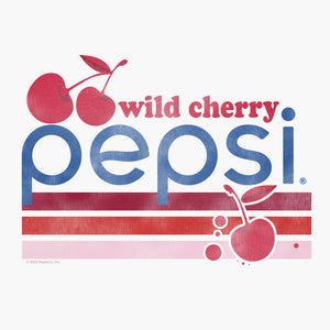 Vintage Wild Cherry Pepsi Logo T-Shirt - White