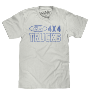 Ford 4x4 Trucks T-Shirt - Cream