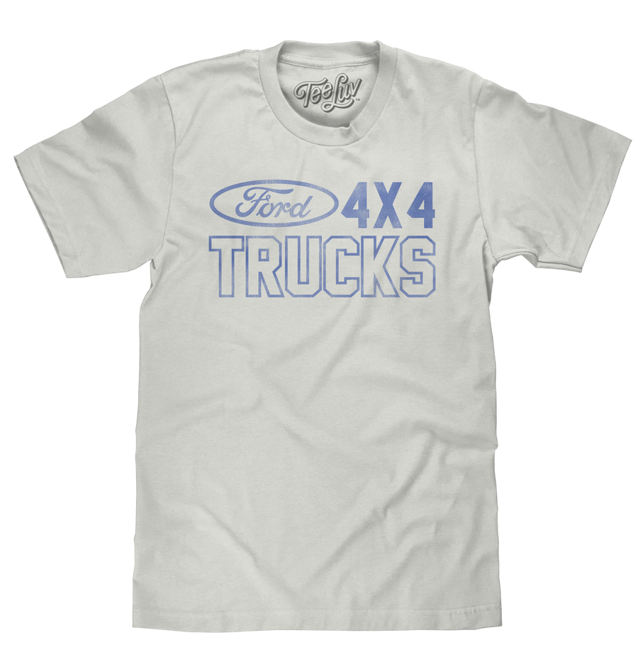 Ford 4x4 Trucks T-Shirt - Cream